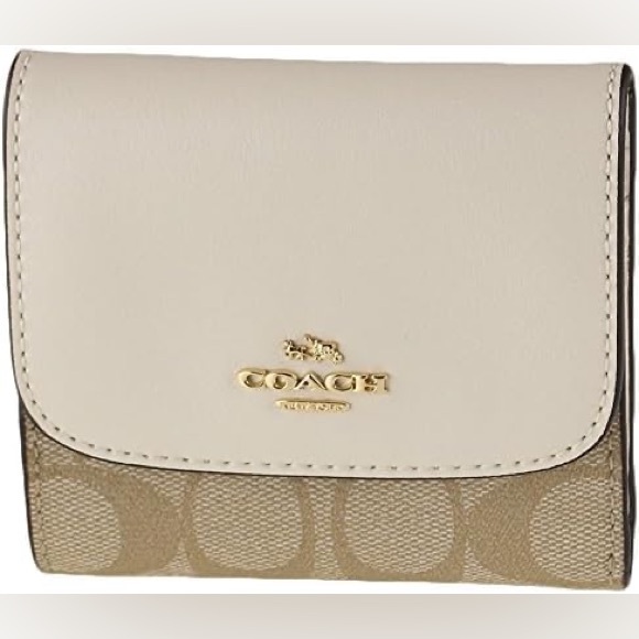 COACH SMALL WALLET IN SIGNATURE CANVAS NWOT - Picture 5 of 8
